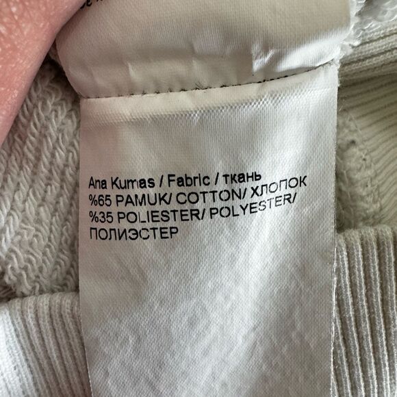 ‘Paris’ sweatshirt with colored velour letter patches - Picture 5 of 5